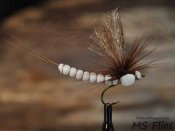 MS Mayfly Molly White & Light Brown