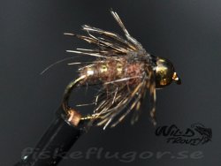 Soft Hackle BH GRHE Nymph Brown