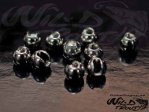  Tungsten Slotted Beads Nickel 