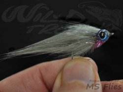 MS Salty Small Baitfish Light Grey