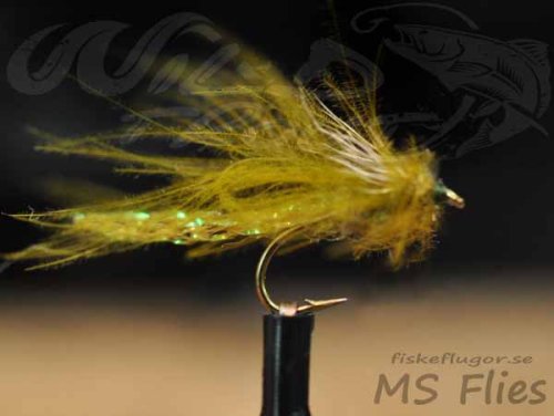 MS Glowing CDC Mayfly Emerger Olive