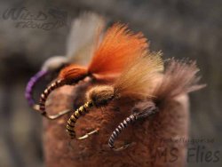 MS CDC No Hackle Emerger Silver Brown