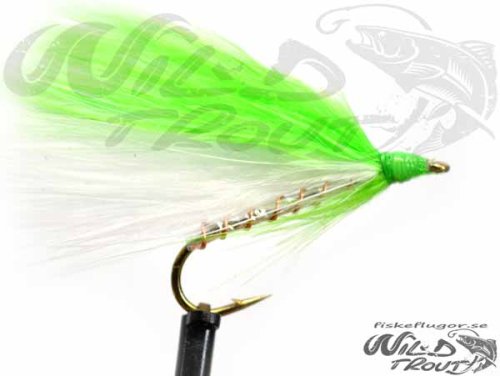 Streamer Chartreuse & White Fry