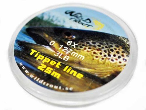 Tafsmaterial Wild Trout 25m 6X